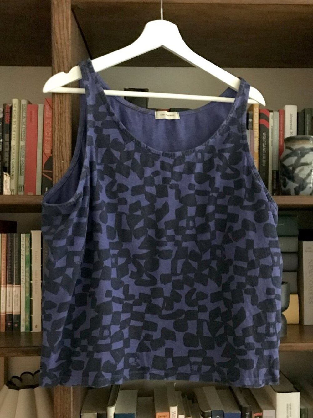 Jenny Pennywood cotton hemp Patterned Tank Top